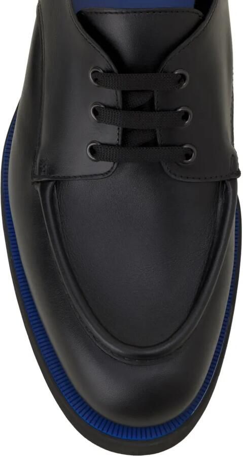 Lanvin Derby schoenen van zacht leer Zwart