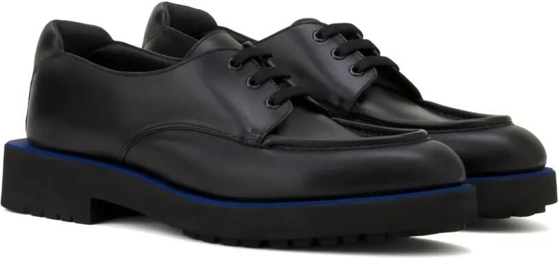 Lanvin Derby schoenen van zacht leer Zwart - Foto 3