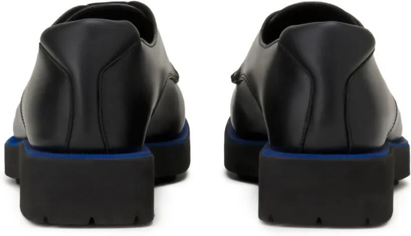 Lanvin Derby schoenen van zacht leer Zwart - Foto 2