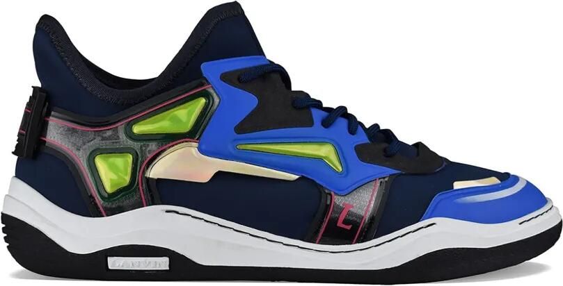 Lanvin Diver sneakers met contrasterende vlakken Blauw