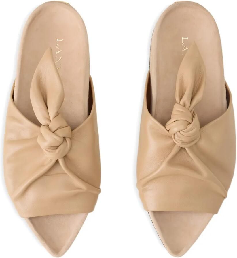 Lanvin Geknoopte sandalen Beige - Foto 2