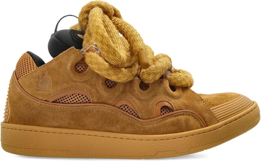 Lanvin Geknoopte sneakers Bruin