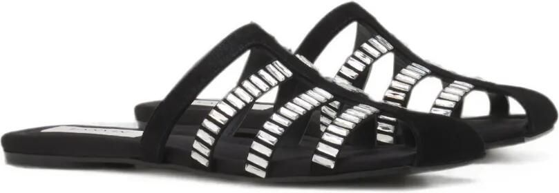 Lanvin Gekooide sandalen verfraaid met kristallen Zwart - Foto 5