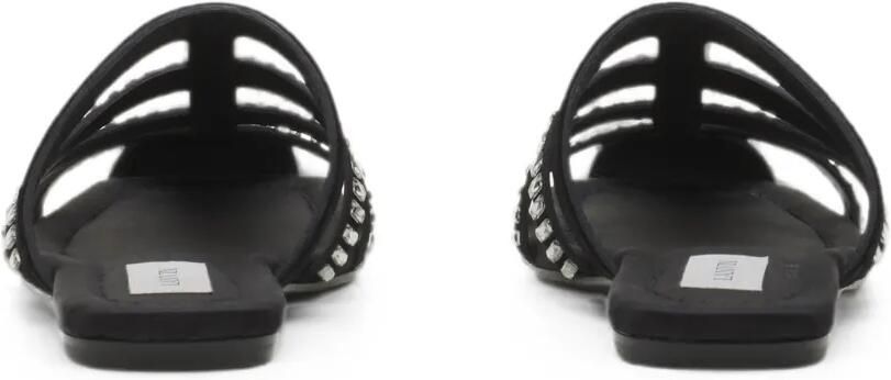 Lanvin Gekooide sandalen verfraaid met kristallen Zwart - Foto 4