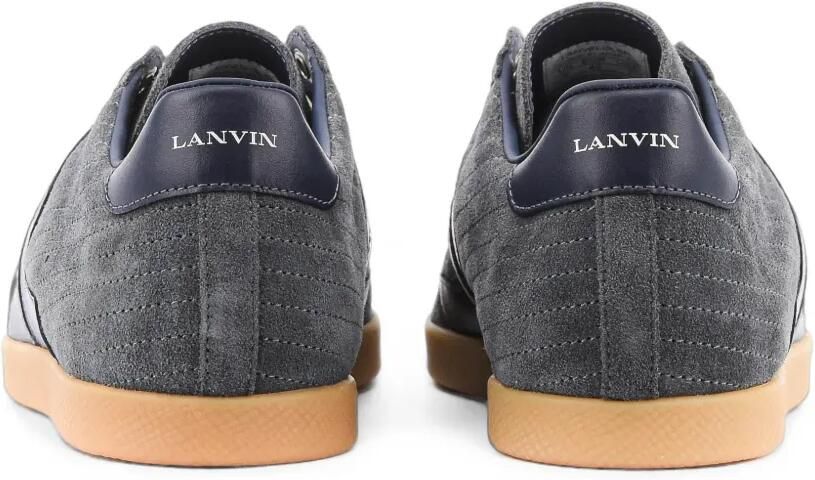 Lanvin Glen 2.0 leren sneakers Grijs - Foto 3