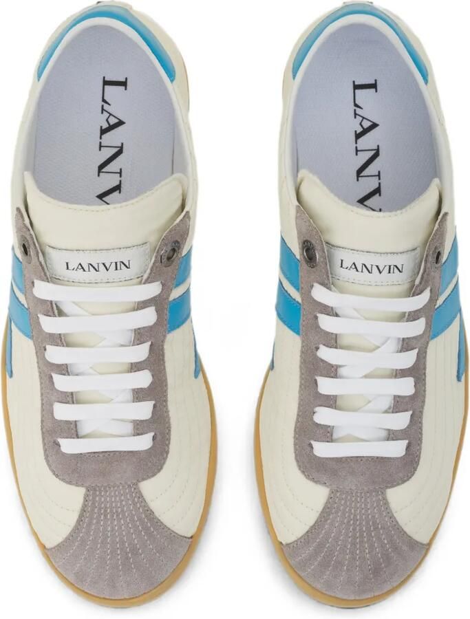 Lanvin Glen 2.0 nylon sneakers Beige - Foto 2