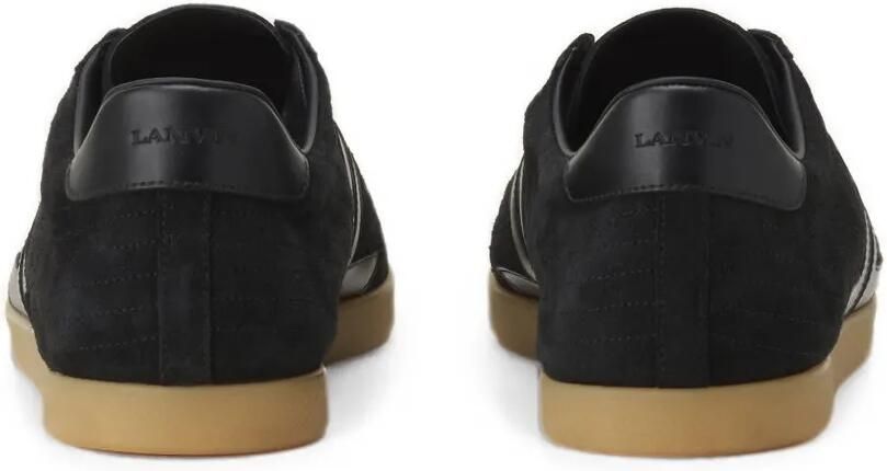 Lanvin Glen 2.0 sneakers met logo-patch Zwart - Foto 2