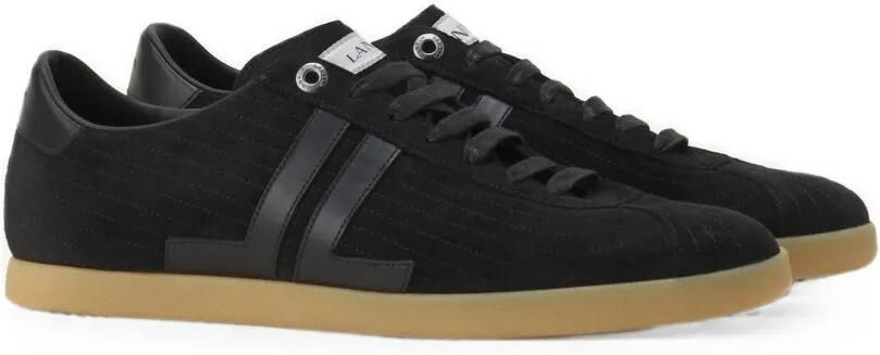 Lanvin Glen 2.0 sneakers met logo-patch Zwart - Foto 3