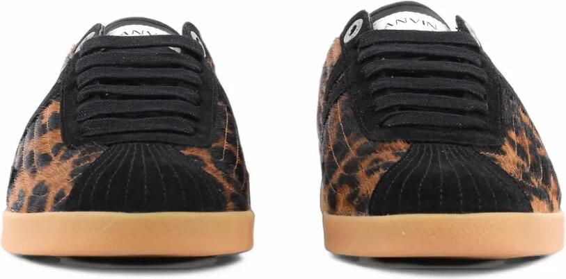 Lanvin Glenn 2.0 leopard-print sneakers Bruin - Foto 4