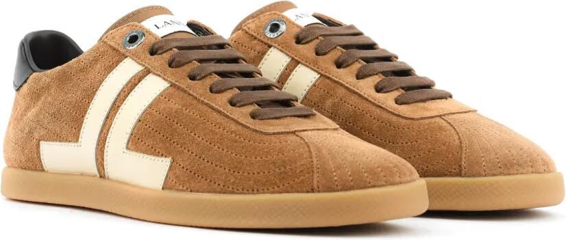 Lanvin Glenn 2.0 suede sneakers Bruin - Foto 5