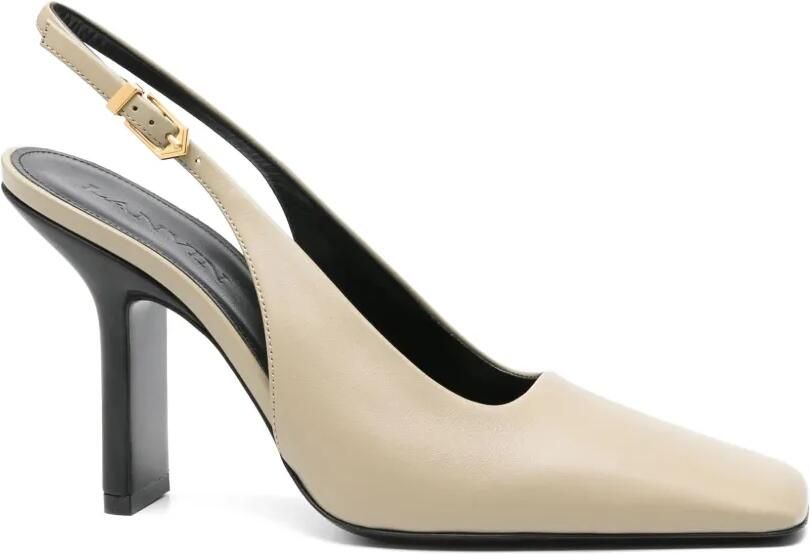 Lanvin Hell slingback pumps Beige