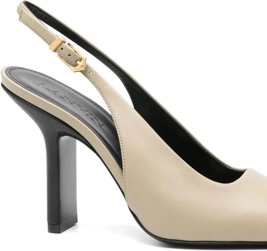 Lanvin Hell slingback pumps Beige - Foto 2