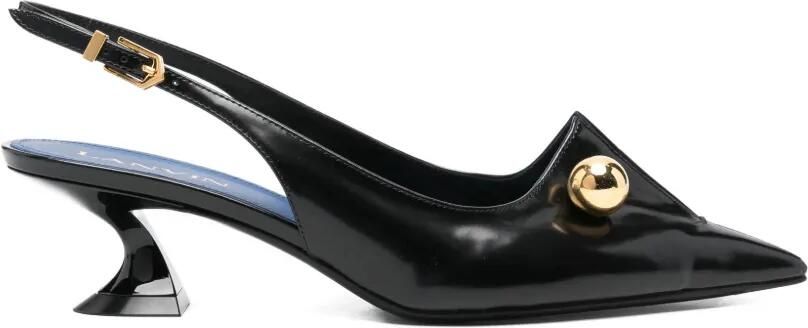 Lanvin Leren pumps Zwart