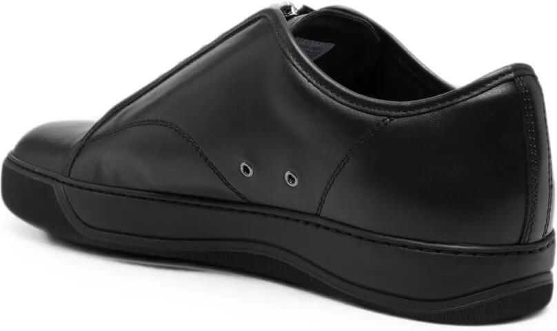 Lanvin Leren sneakers met rits Zwart - Foto 2