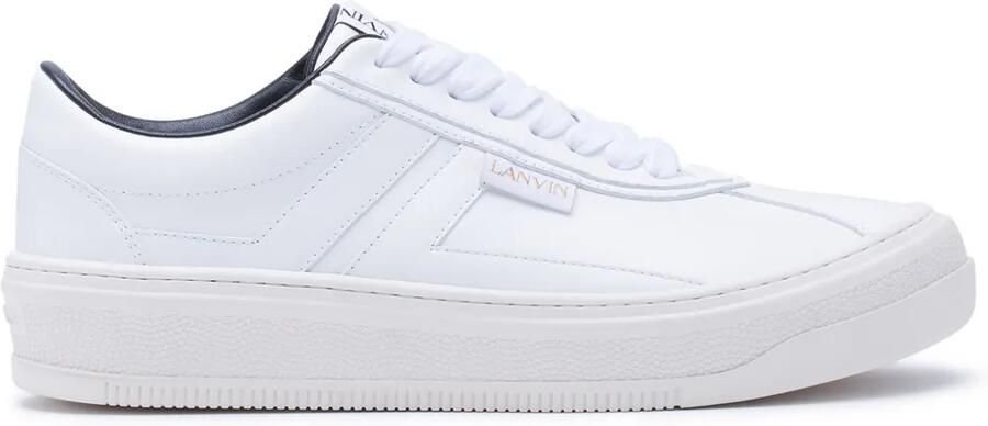 Lanvin Leren sneakers Wit