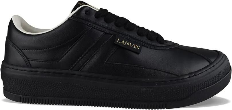 Lanvin Leren sneakers Zwart
