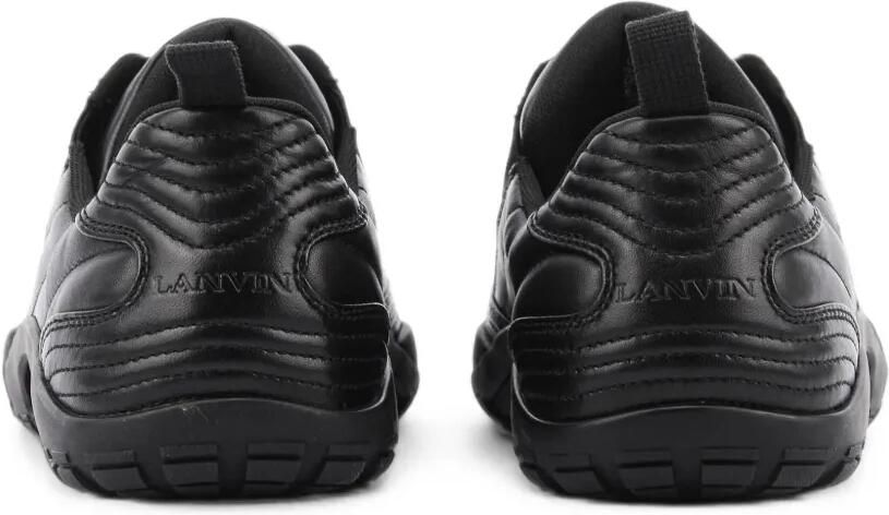 Lanvin LNV2 leren sneakers Zwart