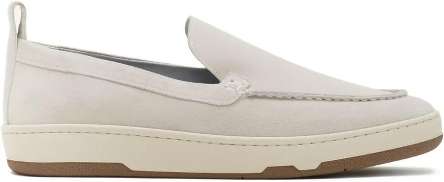 Lanvin Loafers met gestikte vlakken Beige
