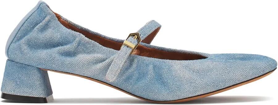 Lanvin Mary Jane ballerina's Blauw
