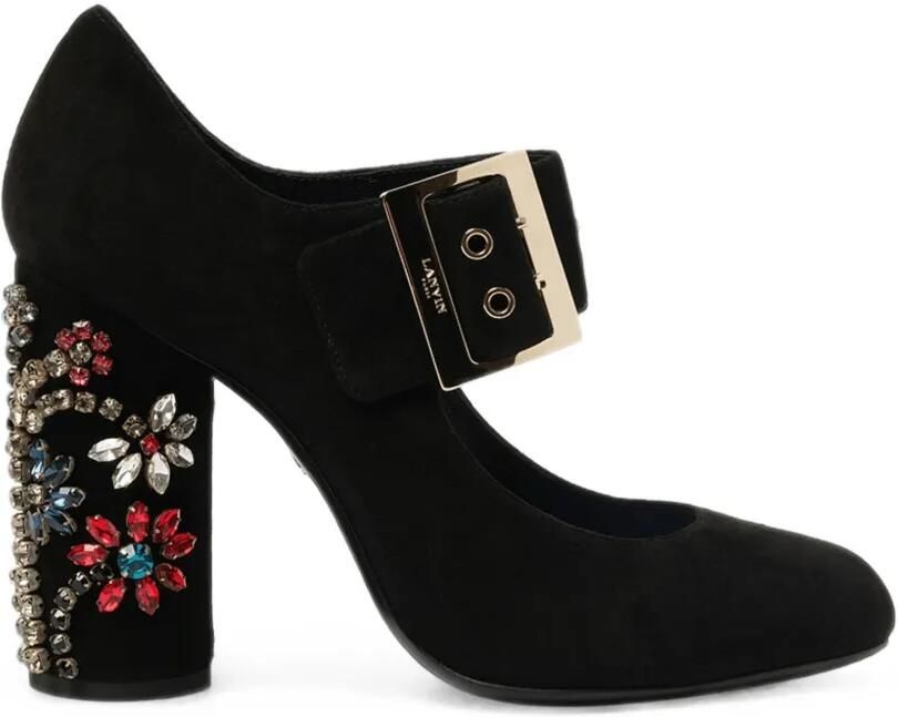 Lanvin Mary Jane verfraaide pumps Zwart