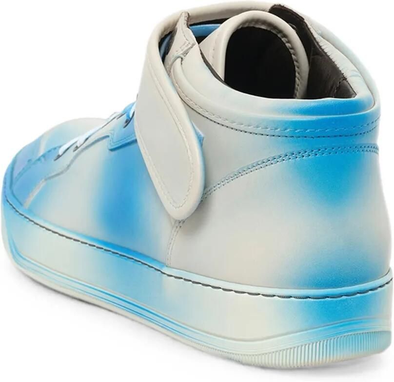 Lanvin Midtop sneakers met klittenband Blauw - Foto 2
