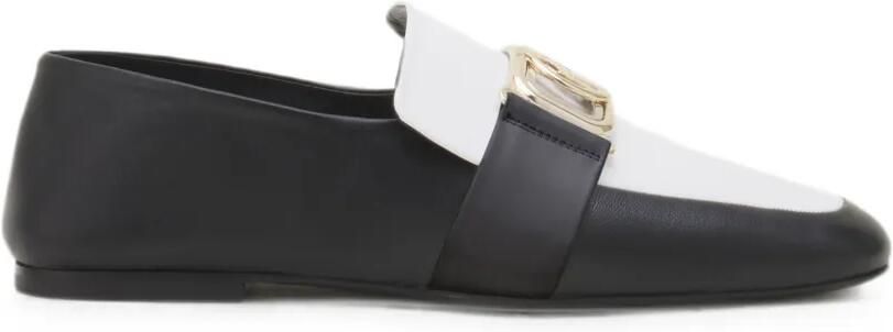 Lanvin Mother and Child loafers met logoplakkaat Zwart