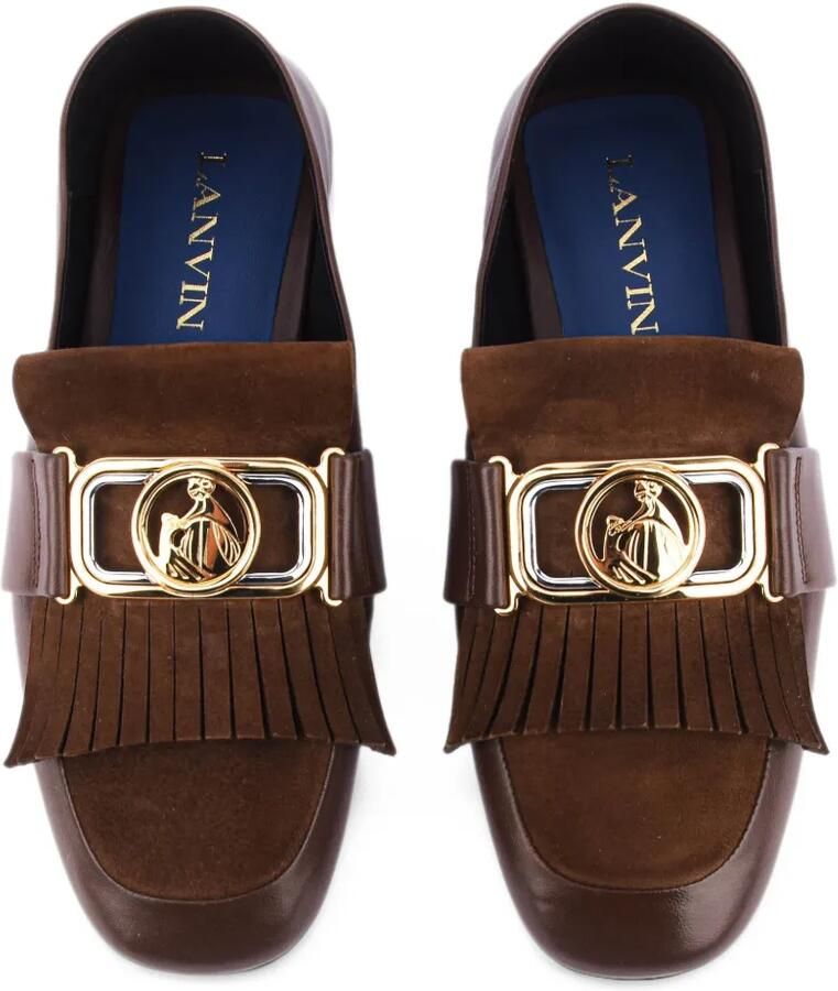 Lanvin Mother & Daughter fringed loafers Bruin - Foto 2