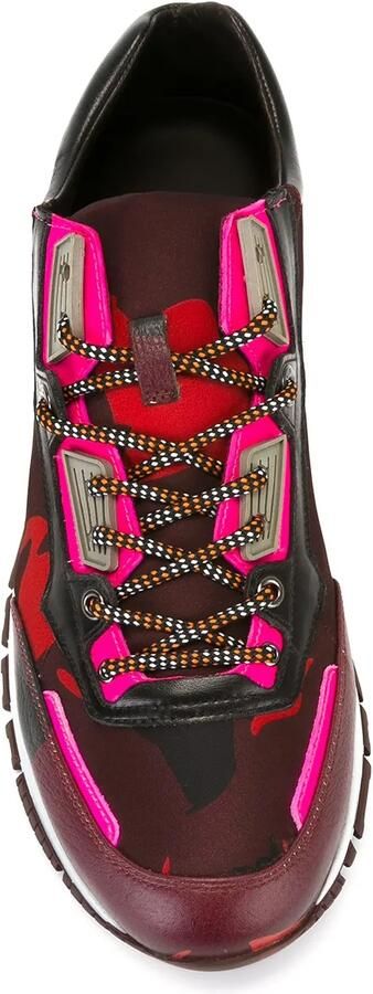 Lanvin paneled sneakers Veelkleurig