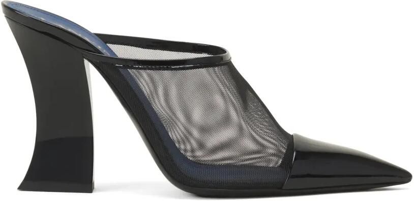 Lanvin Pumps met puntige neus en mesh Wit