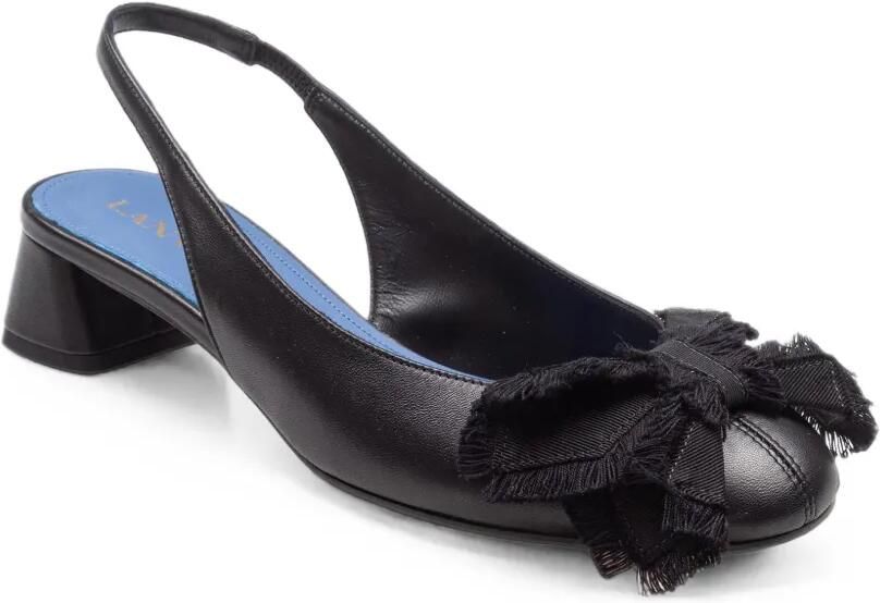 Lanvin Pumps verfraaid met strik Zwart - Foto 2