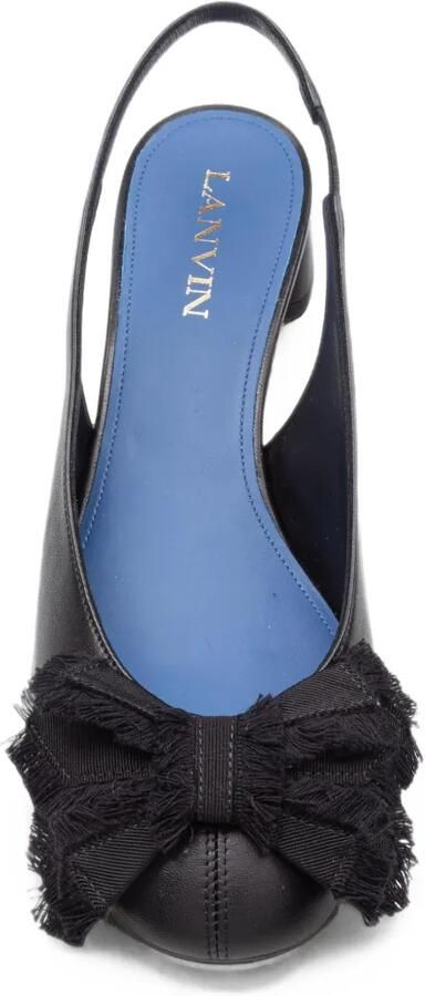 Lanvin Pumps verfraaid met strik Zwart - Foto 4