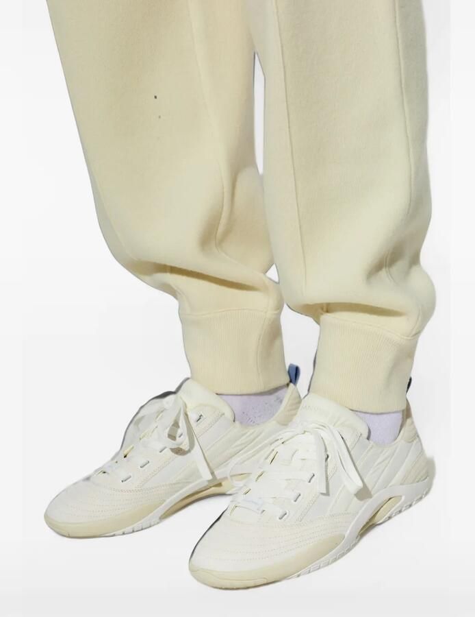 Lanvin quilted panelled sneakers Wit - Foto 2