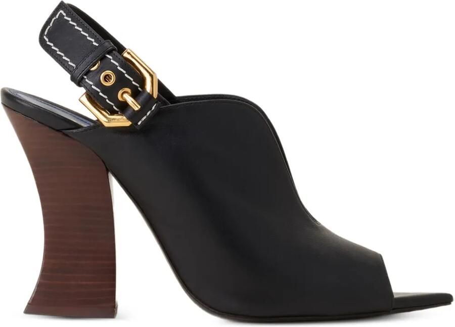 Lanvin Sandalen met gesp Zwart