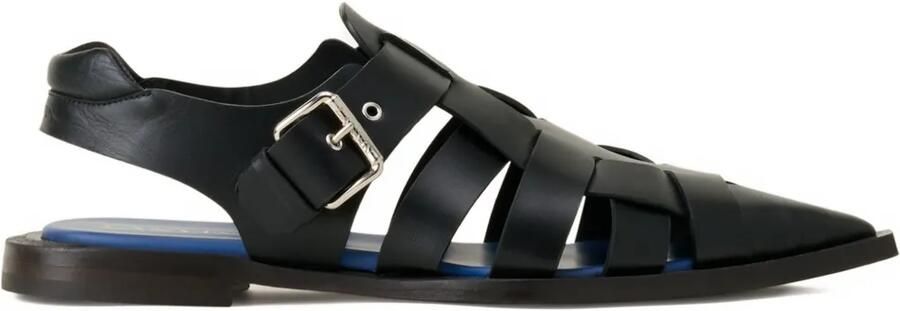 Lanvin Sandalen met gesp Zwart