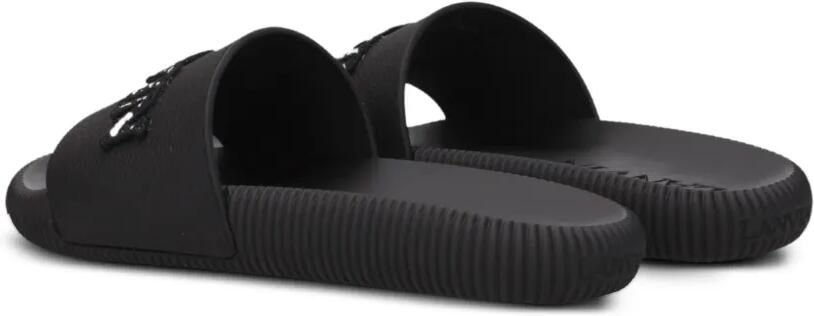 Lanvin Sandalen met logo Zwart - Foto 4