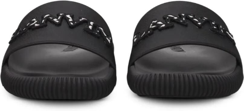 Lanvin Sandalen met logo Zwart - Foto 2