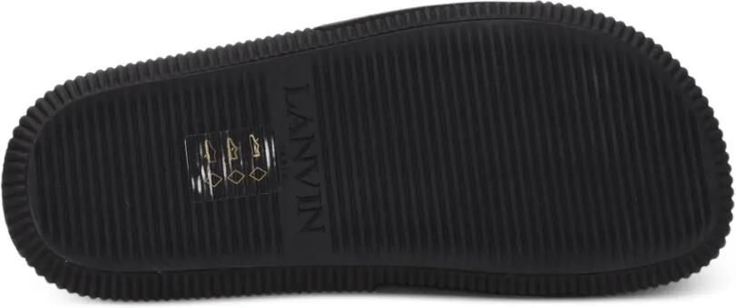 Lanvin Sandalen met logo Zwart - Foto 3