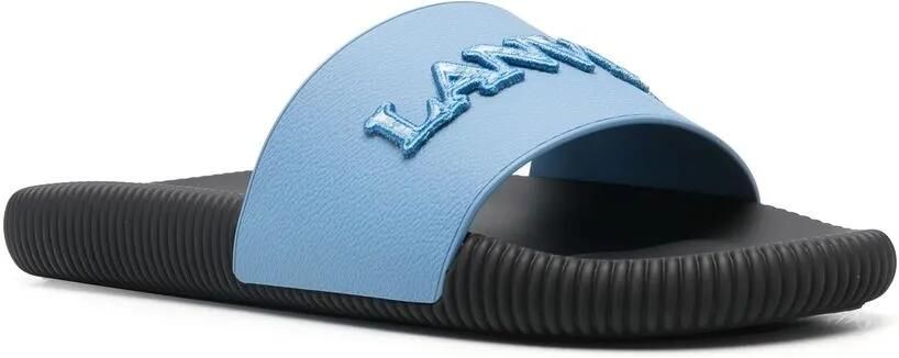Lanvin Sandalen met logopatch Blauw - Foto 4