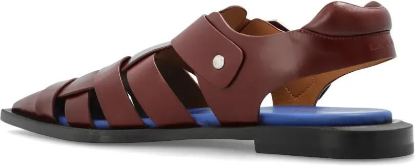 Lanvin Sandalen met puntige neus Bruin - Foto 4