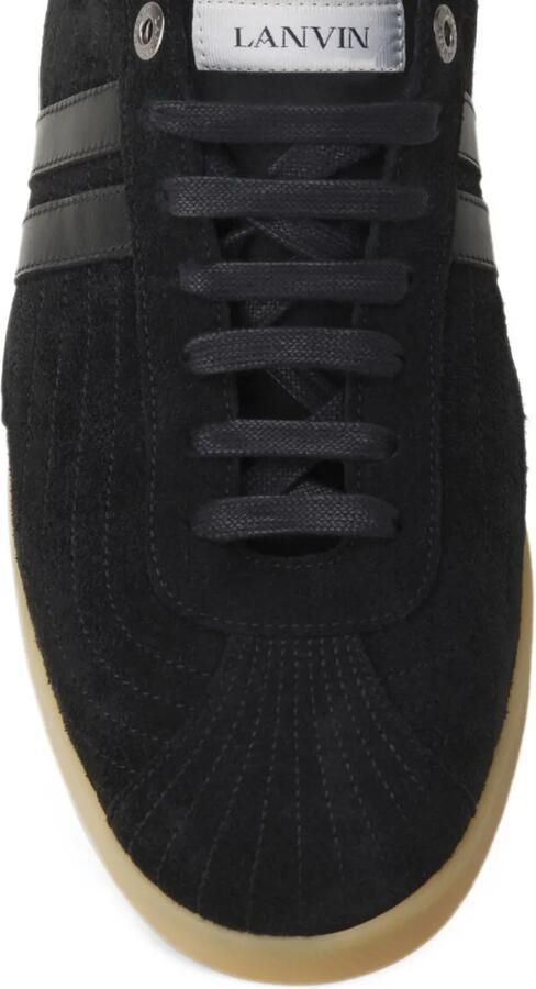 Lanvin sneakers Glen 2.0 in leather Zwart - Foto 2