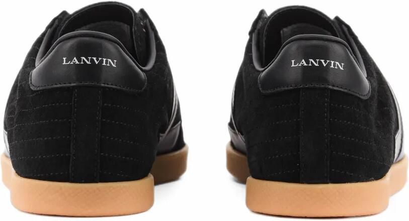 Lanvin sneakers Glen 2.0 in suede Zwart - Foto 2