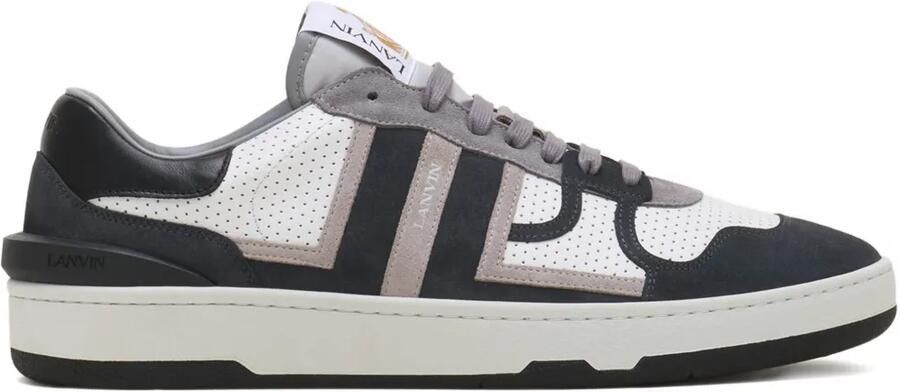 Lanvin Sneakers met geperforeerd vlak Wit