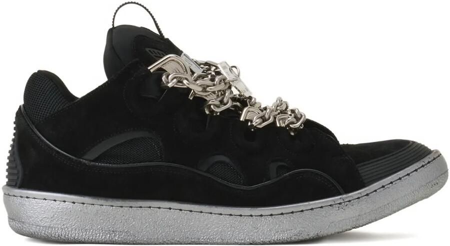 Lanvin Sneakers met kettingdetail Zwart