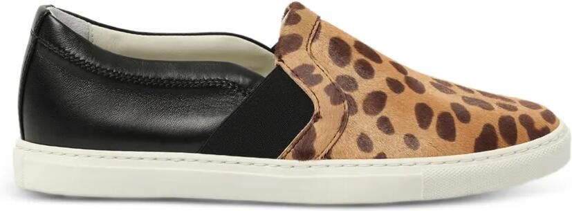 Lanvin Sneakers met luipaardprint Zwart