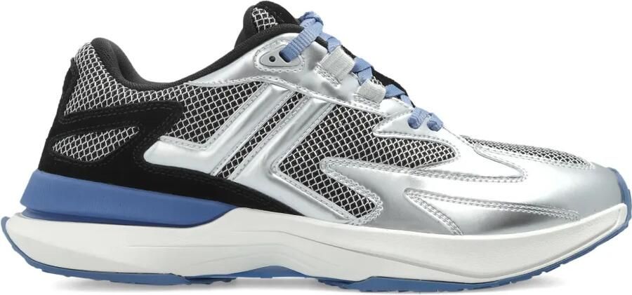 Lanvin Sneakers met mesh vlak Grijs