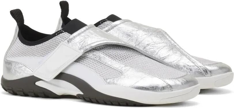 Lanvin Sneakers met metallic bandje Zilver - Foto 2