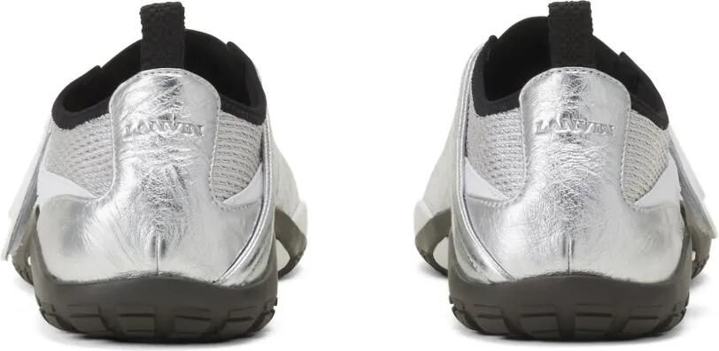 Lanvin Sneakers met metallic bandje Zilver - Foto 3