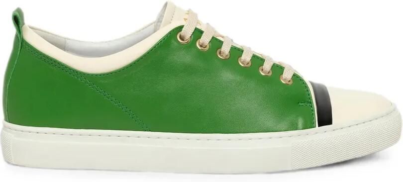 Lanvin Sneakers met vlakken Groen