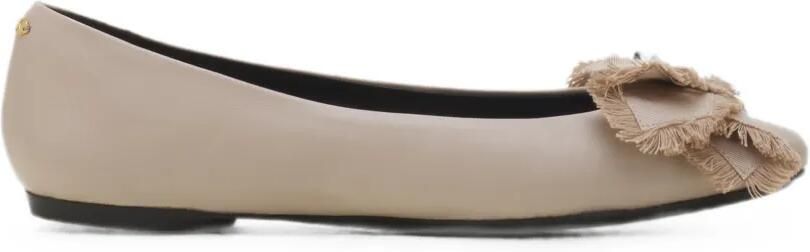 Lanvin The Bow ballerina's Beige