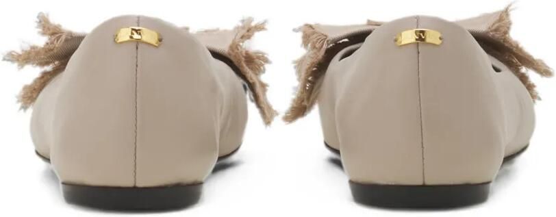 Lanvin The Bow ballerina's Beige - Foto 4